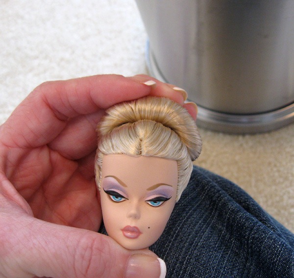 restyling Barbie hair | Inside the Fashion Doll Studio